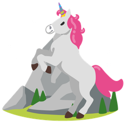 Unicorn and Mountain