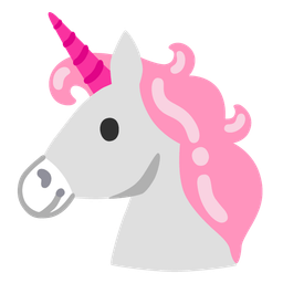 Unicorn and Pink heart