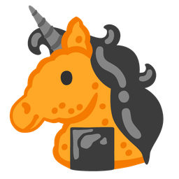 Unicorn and Rice cracker