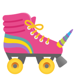 Unicorn and Roller skate