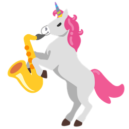 Unicorn and Saxophone