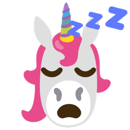 Unicorn and Sleeping face