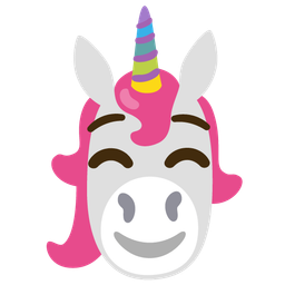 Unicorn and Smiling face