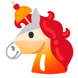 Unicorn and Tropical drink