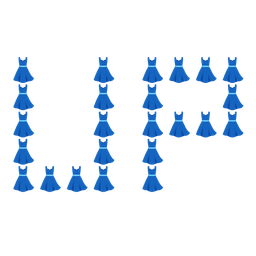 UP! button and dress