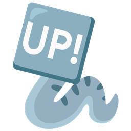 UP! button and snake