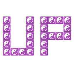 UP! button and yin yang