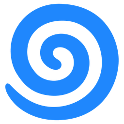 upside-down face and cyclone