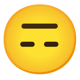 upside-down face and expressionless face