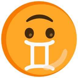 upside-down face and Gemini