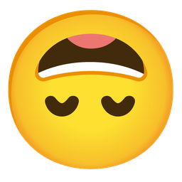 Upside-down face and Grinning face with smiling eyes