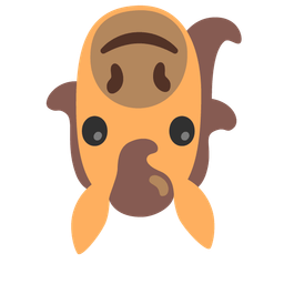 upside-down face and horse