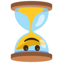 upside-down face and hourglass not done