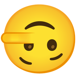 upside-down face and lying face