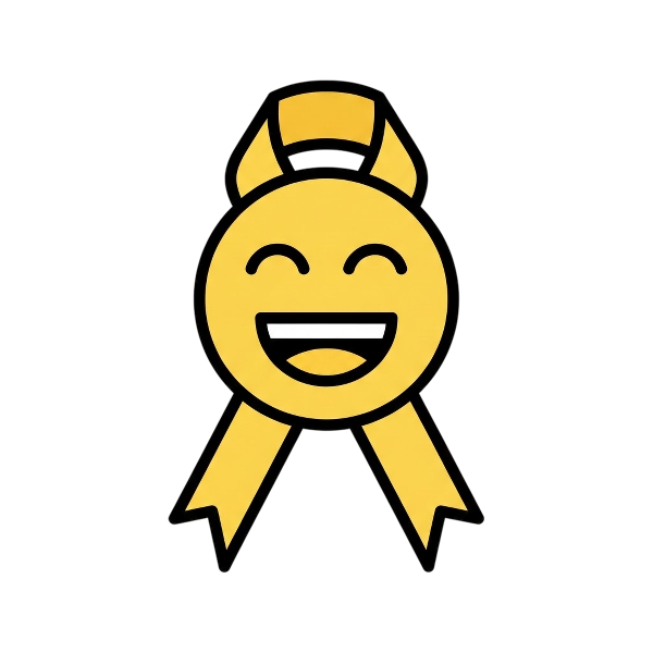 Upside-down face and Reminder ribbon