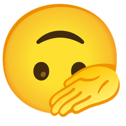 upside-down face and saluting face