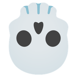 upside-down face and skull