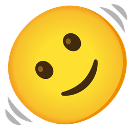 Upside-down face and Slightly smiling face