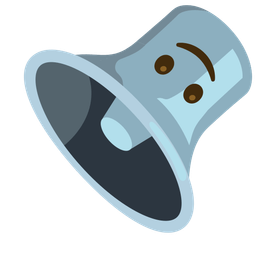 upside-down face and speaker low volume