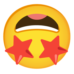 Upside-down face and Star-struck