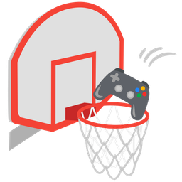 video game and basketball