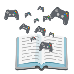 video game and books