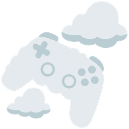 video game and cloud