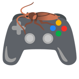 video game and cockroach