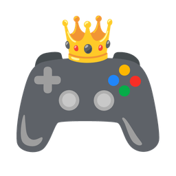 video game and crown