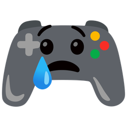 video game and crying face