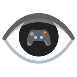 video game and eye