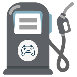 video game and fuel pump