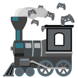 video game and locomotive