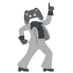 video game and mirror ball