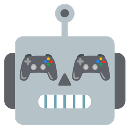 video game and robot