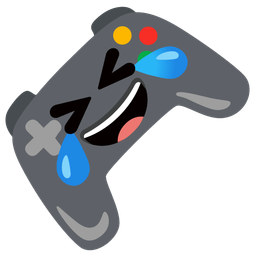 Video game and Rolling on the floor laughing