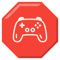 video game and stop sign