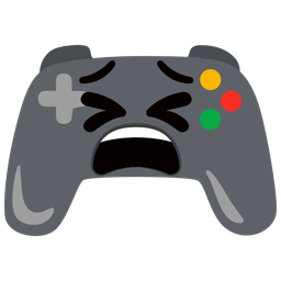 video game and tired face