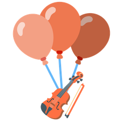 Violin and Balloon