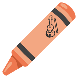 Violin and Crayon