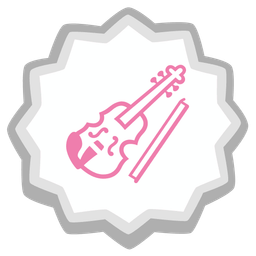 Violin and Fish cake with swirl