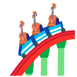 Violin and Roller coaster