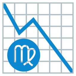 Virgo and chart decreasing