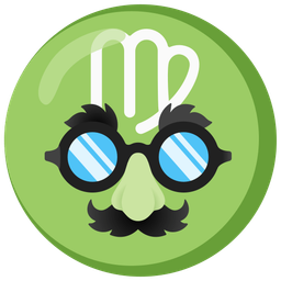 Virgo and disguised face