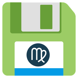 Virgo and floppy disk