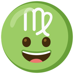 Virgo and Grinning face