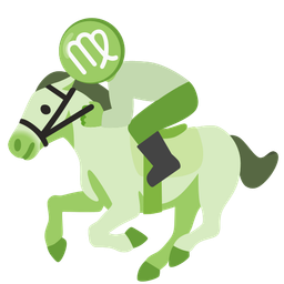 Virgo and horse