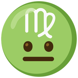 Virgo and neutral face