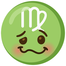 Virgo and woozy face