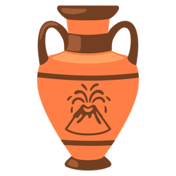Volcano and Amphora